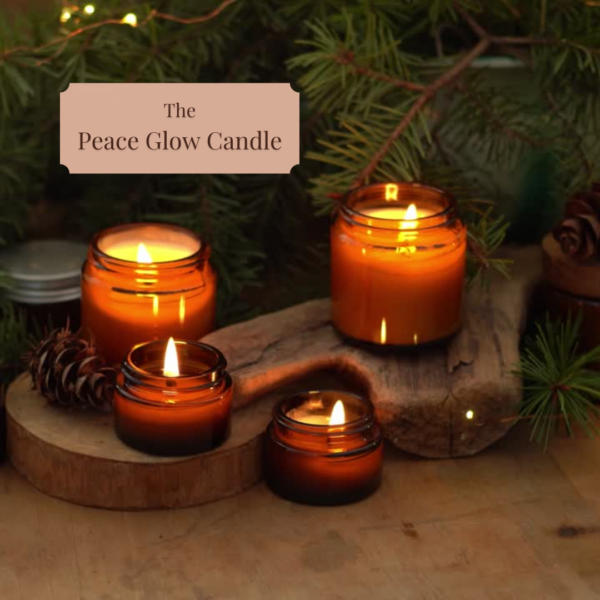 Peace Glow lavender and geranium soy candle by Everlune